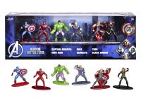 Marvel Avengers Kovové sběratelské nanofigurky 1,65", sada 6 ks